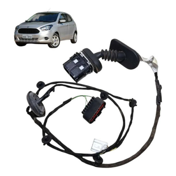 Chicote Porta Ford Ka Se 2018 2019 2021 Traseira Esquerda