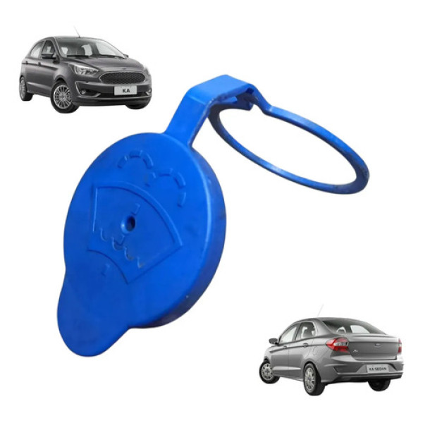 Tampa Reservatório Água Para-brisa Ford Ka 2016 2017 / 2019 Azul