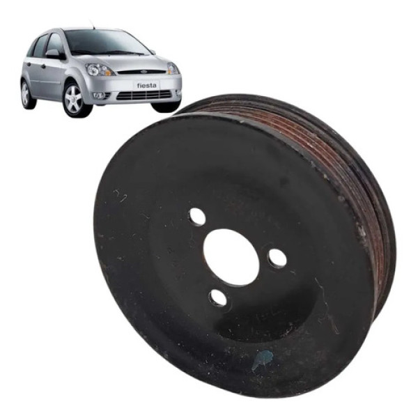 Polia Bomba Água Ford Fiesta 1.0 2008 2009 2010 2011 2012