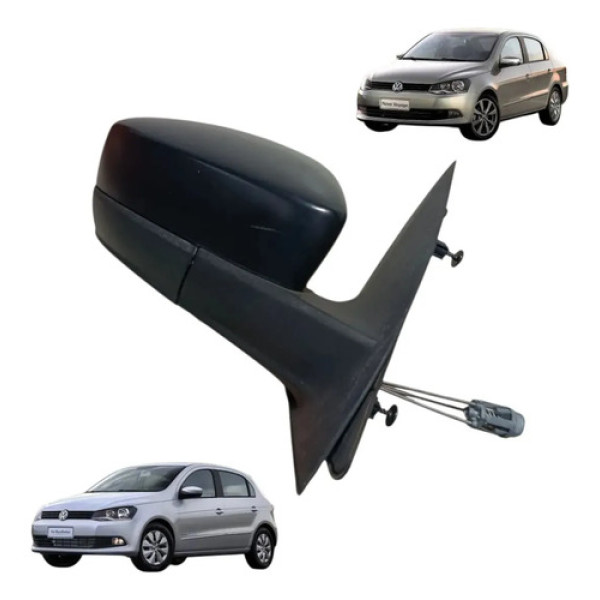 Retrovisor Manual Vw Gol Voyage 2009 2010 2011 2013 Direita