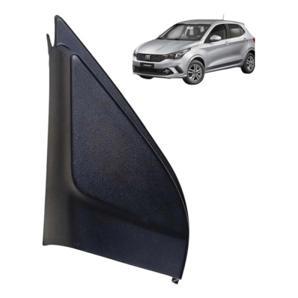 Moldura Interna Retrovisor Argo Cronos 2017 2019 Esquerdo Preto