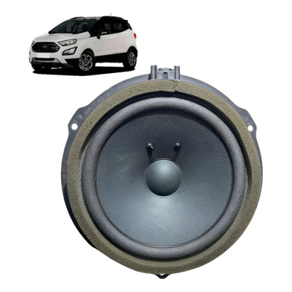 Auto Falante Porta Ecosport 2019 2020 2021 Dianteiro Preto
