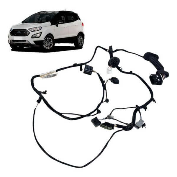 Chicote Porta Ecosport Fresstyle 2020 2021 Dianteira Direita