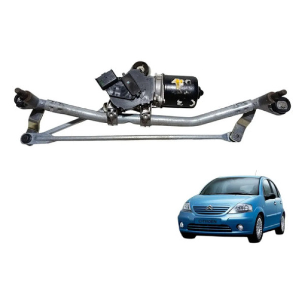 Máquina Motor Para-brisa Citroën C3 2006 2007 2008 2009 2012