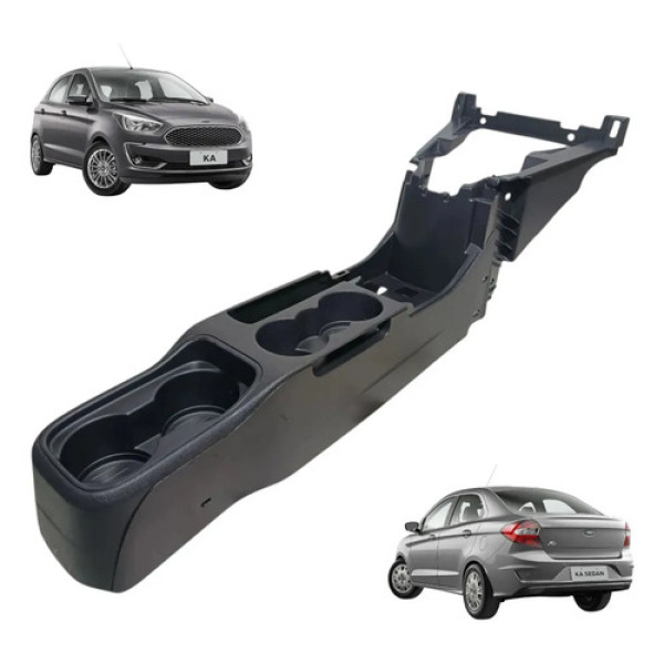 Console Central Porta Copos Ford Ka 1.5 2015 2016 2017/ 2020