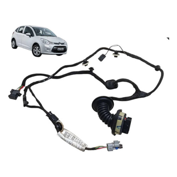 Chicote Porta Citroën C3 2013 2014 2020 Traseira Esquerda