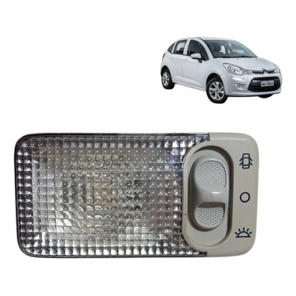 Lanterna Luz Teto Cortesia Citroën C3 2013 2014 2015 2017