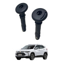 Acabamento Encosto Cabeça Banco Motorista Tracker 2022 2023 Preto