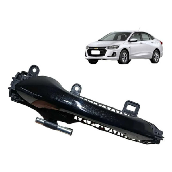 Maçaneta Externa Chevrolet Onix 2020 2021 Traseira Esquerda Preto Traseira