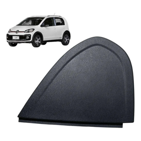 Acabamento Painel Vw Up Tsi 2015 2016 2017 2020 Direita Preto Liso