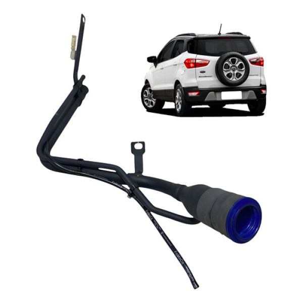 Gargalo Pescoço Tanque Combustível Ford Ecosport 2019/2021 Preto