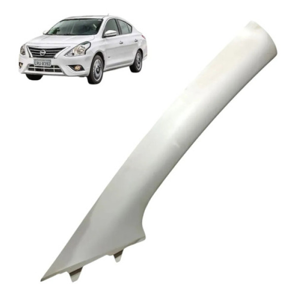 Acabamento Interno Para-brisa Nissan Versa 2013 2014 Direita Bege