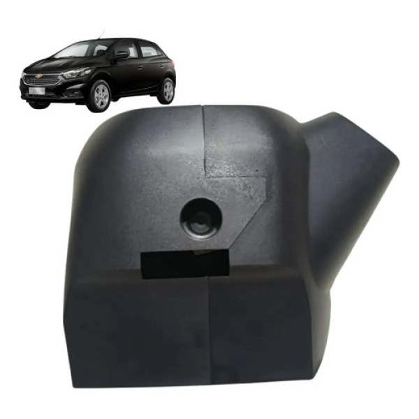 Moldura Coluna Direção Chevrolet Onix 2013 2014 2015 2016/19 Preto