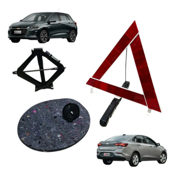 Kit Chave Roda Macaco Chevrolet Onix 2020 2021 2022 / 2024