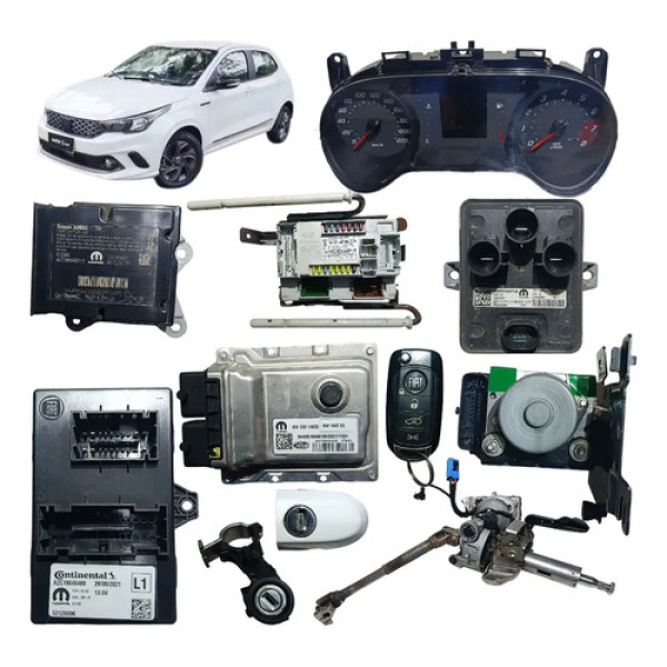 Kit Code Módulo Injeção Fiat Argo Drive 1.0 Firefly 2022