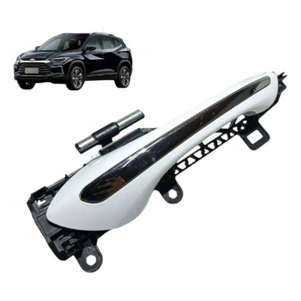 Maçaneta Externa Gm Tracker Premier 2021 /23 Diant Direita Branco Dianteira