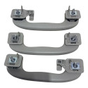 Kit Alça Puxador Teto Chevrolet Cruze 2013 2014 2015 Cinza