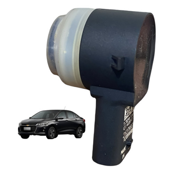 Sensor Estacionamento Chevrolet Onix Plus 2020 2021 Traseiro Preto