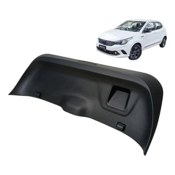 Tampão Bagagito Porta Malas Fiat Argo 2017 2018 2019 / 2024 Cinza-escuro