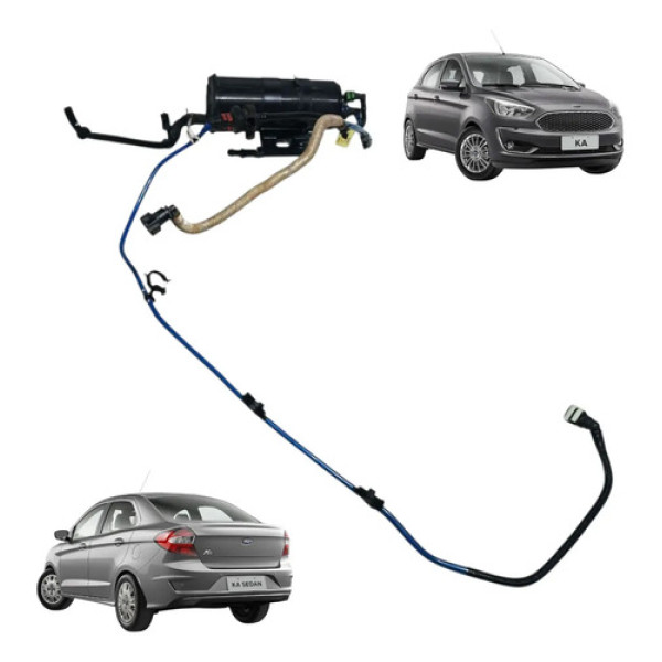 Kit Filtro Canister Ford Ka Automático 2015 2016 2017 / 2021