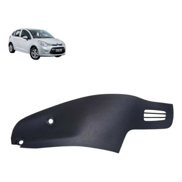 Acabamento Lateral Console Citroën C3 2013 2015 Direito