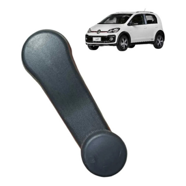 Manivela Regulagem Vidro Vw Up Tsi 2016 2017 2018 2019 2020 Preto