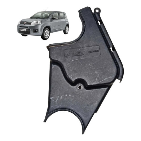 Capa Correia Dentada Fiat Uno Attractive 1.0 2015 Branco
