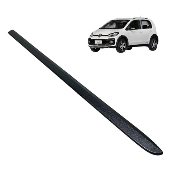 Moldura Friso Porta Vw Up 2015 2016 2020 Dianteira Direita Preto
