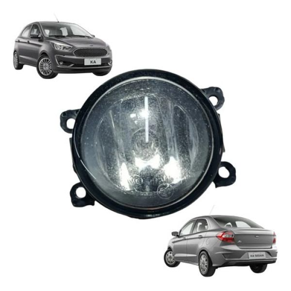 Farol Milha Ford Ka Ecosport 2015 2016 2017 2018 2019 2020 Transparente