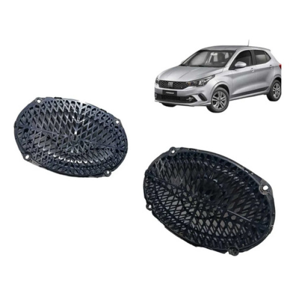 Par Auto Falante Fiat Argo 2017 2018 2019 Preto