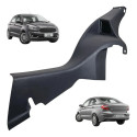 Acabamento Banco Traseiro Ford Ka 2015 2016 / 2020 Esquerda Cinza-escuro