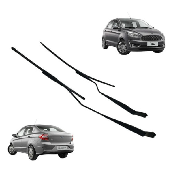 Par Haste Braço Limpador Para-brisa Ford Ka 2014 2015 / 2021 Direito