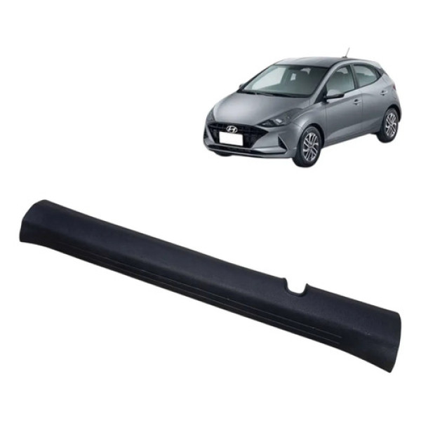 Soleira Interna Hyundai Hb20 2020 2022 Dianteira Esquerda Cinza-escuro