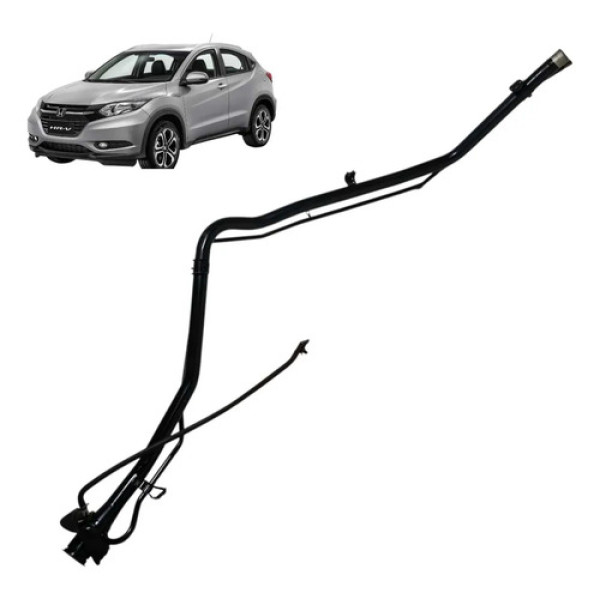 Gargalo Tanque Combustível Honda Hr-v 2016 2017 2018 2019 Preto