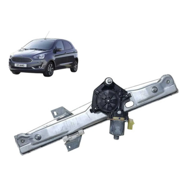 Máquina Vidro Ford Ka 2014 2015 2016 2020 Dianteira Esquerda