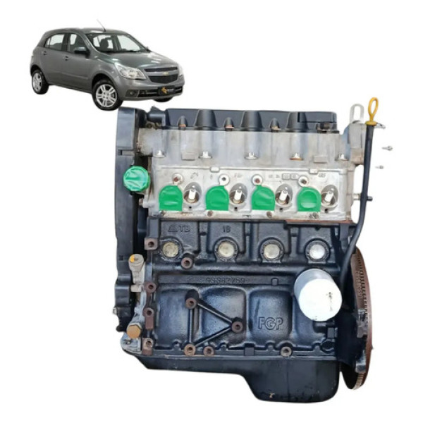 Motor Gm 1.4 8v 102cv Econoflex Agile Montana 2010 2011 2014