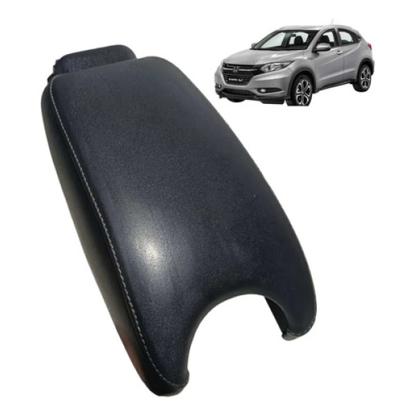 Apoio Braço Console Honda Hr-v 2016 2017 2018 2019 2020 2021 Cinza-escuro