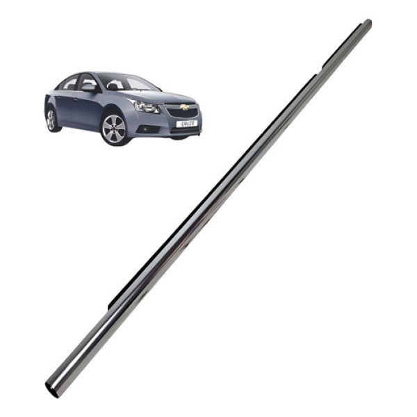 Pestana Cromada Cruze Sedan 2012 2013 2014/16 Tras Esquerda Cromo