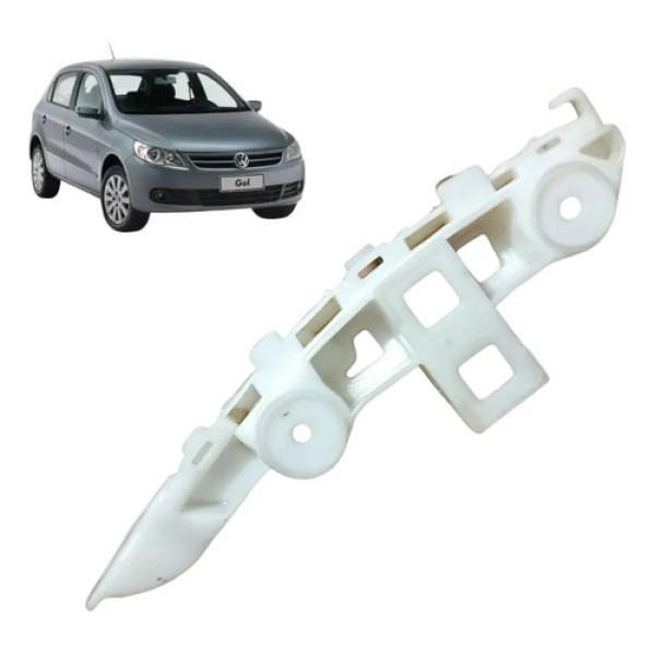 Guia Para-choque Vw Gol G6 G7 2009 / 2013 Dianteira Esquerda