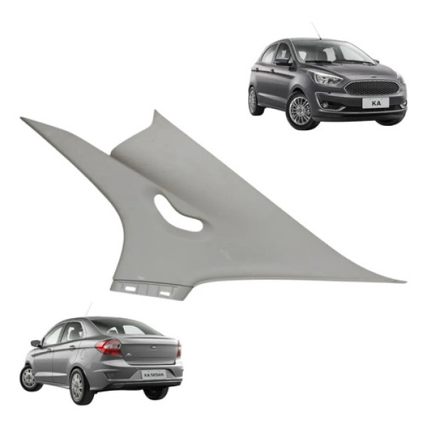 Acabamento Traseira Ford Ka Sedan 2017 2018 2019 Direita Bege