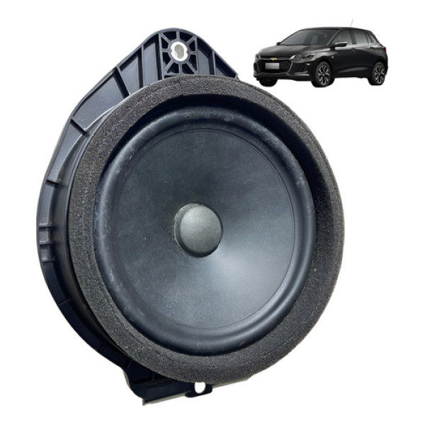 Auto Falante Porta Novo Onix 2020 2024 Dianteiro Original Preto