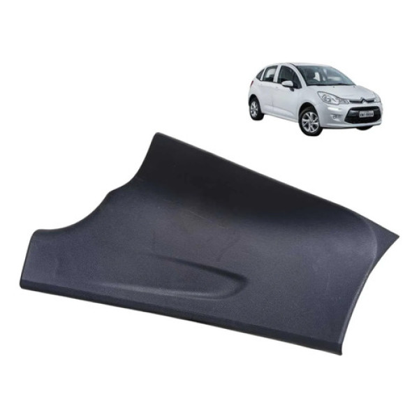 Soleira Porta Citroën C3 2013 2014 2015 Traseira Esquerda Preto
