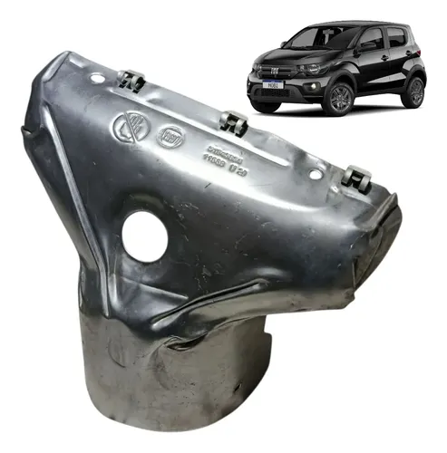 Defletor Calor Catalisador Fiat Mobi 1.0 4cc 2016 2017 /2020