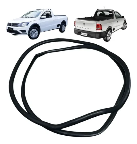 Borracha Vidro Vigia Traseiro Volkswagen Saveiro 2018 / 2023