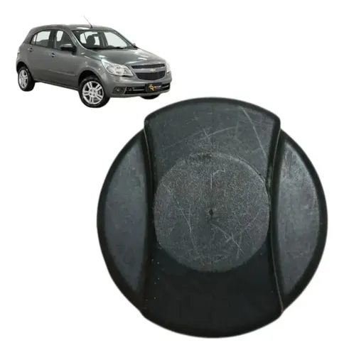 Tampa Tanque Combustível Chevrolet Agile 2011 2012 2013 2014 Preto 2011