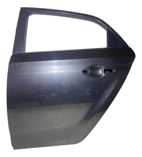 Porta Traseira Esquerda Hb20 Hatch 2014 2016 2017 2019 Traseira Esquerdo Cinza-escuro