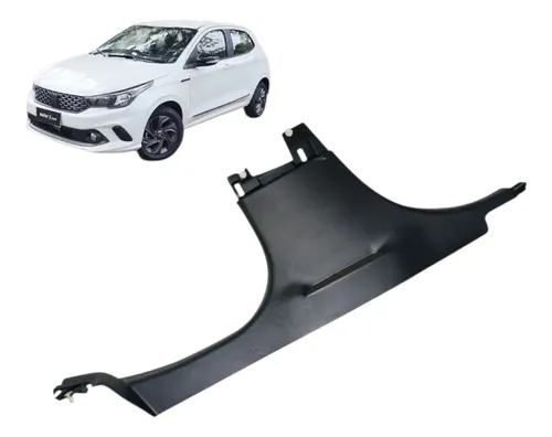 Soleira Interna Porta Dianteira Fiat Argo 2018/2023 Esquerda Branco