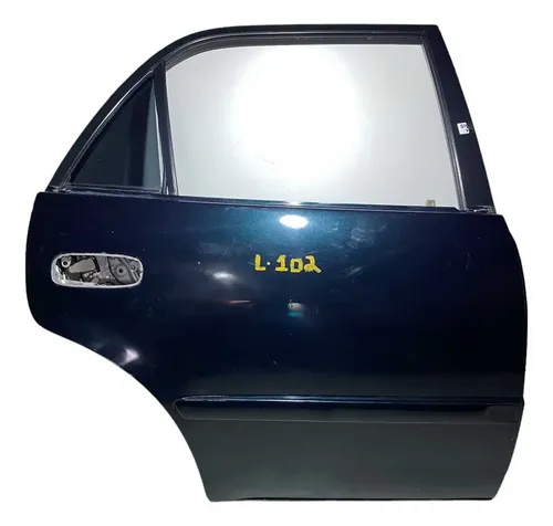 Porta Corolla Traseira Direita 1998 1999 2000 2001 Traseira Direita Verde-escuro