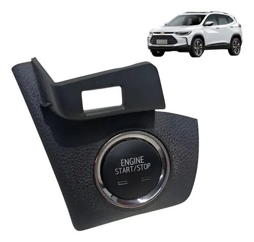 Botao Comando Ignição Start Stop Chevrolet Tracker 2022 2023 Preto