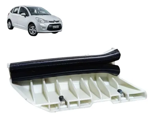 Guia Canaleta Vidro Citroën C3 2013 2017 Traseira Direita Preto